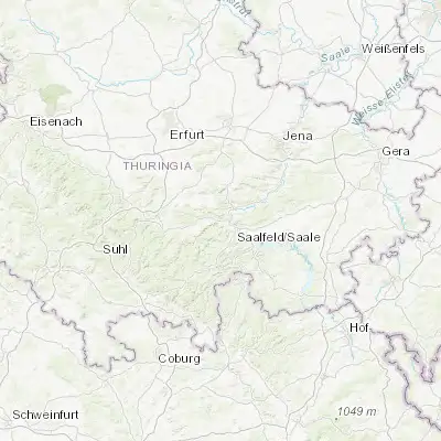 Map showing location of Bad Blankenburg (50.681890, 11.273690)