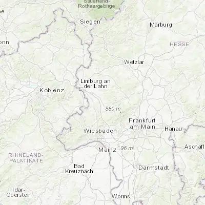 Map showing location of Bad Camberg (50.296950, 8.268960)