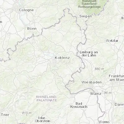 Map showing location of Bad Ems (50.335440, 7.713690)
