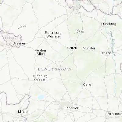 Map showing location of Bad Fallingbostel (52.866410, 9.695580)