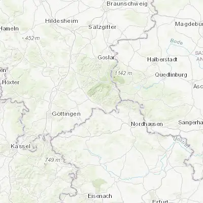 Map showing location of Bad Lauterberg im Harz (51.632720, 10.470310)