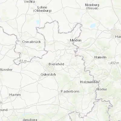 Map showing location of Bad Salzuflen (52.086200, 8.744340)