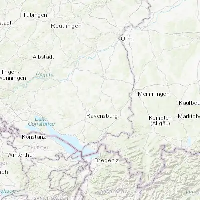 Map showing location of Bad Waldsee (47.920270, 9.754900)