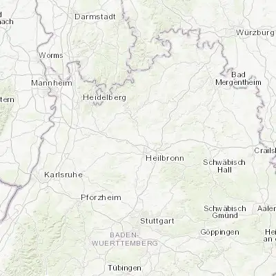 Map showing location of Bad Wimpfen (49.229710, 9.156480)