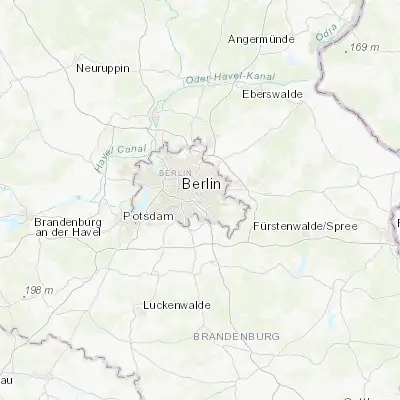 Map showing location of Baumschulenweg (52.465830, 13.485230)