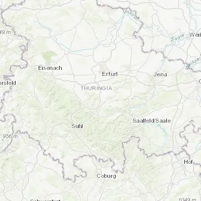 Map showing location of Behringen (50.772830, 11.014030)