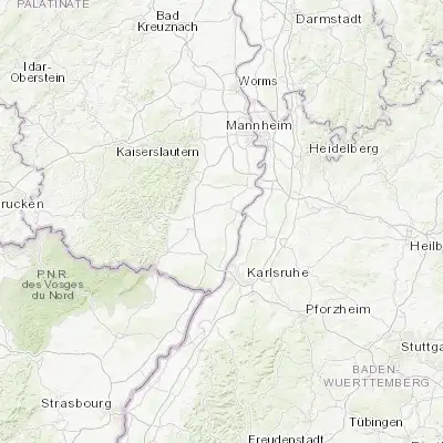 Map showing location of Bellheim (49.198330, 8.279440)