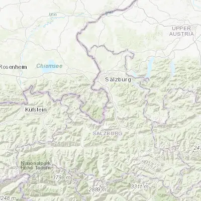Map showing location of Berchtesgaden (47.632360, 13.001870)