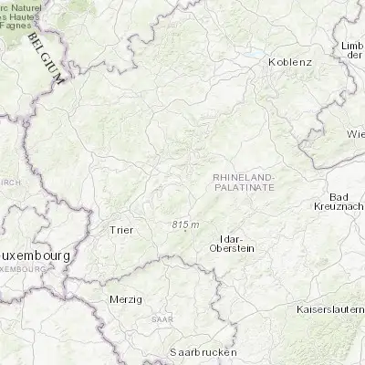 Map showing location of Bernkastel-Kues (49.916020, 7.076640)