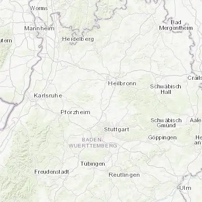 Map showing location of Besigheim (48.997970, 9.142680)