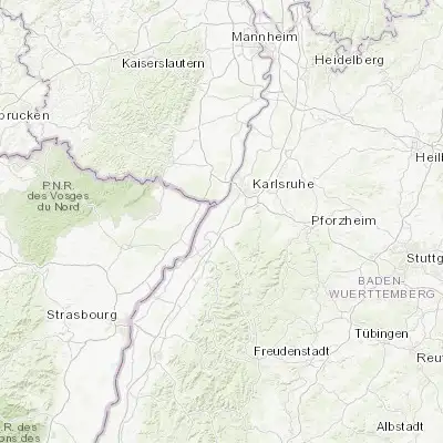 Map showing location of Bietigheim (48.909190, 8.252020)