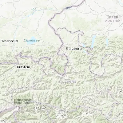 Map showing location of Bischofswiesen (47.631150, 12.983050)