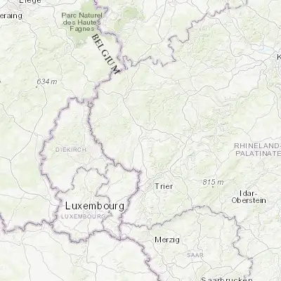 Map showing location of Bitburg (49.967940, 6.527340)