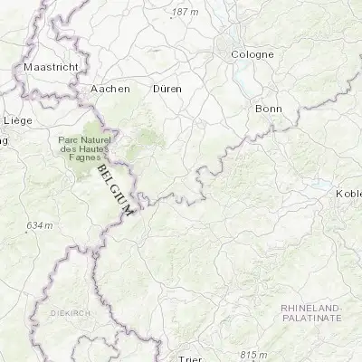 Map showing location of Blankenheim (50.433330, 6.650000)