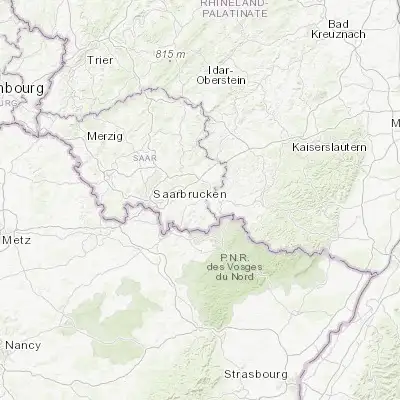 Map showing location of Blieskastel (49.237240, 7.256170)