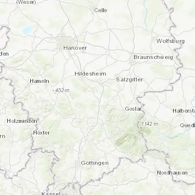 Map showing location of Bockenem (52.009930, 10.131970)