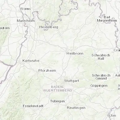 Map showing location of Bönnigheim (49.040180, 9.093860)