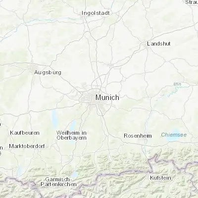 Map showing location of Bogenhausen (48.152210, 11.615850)