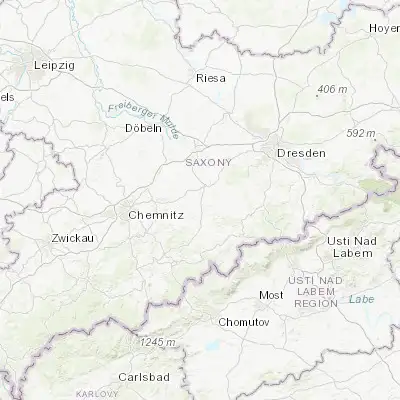 Map showing location of Brand-Erbisdorf (50.866430, 13.322850)