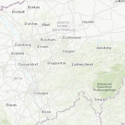 Map showing location of Breckerfeld (51.259260, 7.468070)