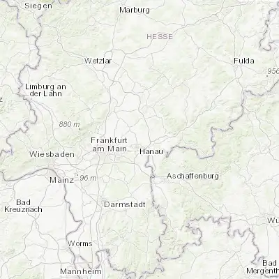 Map showing location of Bruchköbel (50.178530, 8.923150)