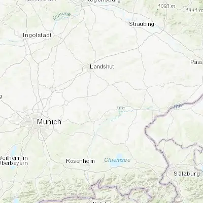 Map showing location of Buchbach (48.312310, 12.273430)