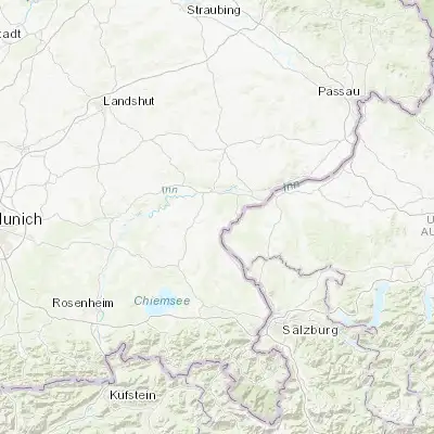 Map showing location of Burgkirchen an der Alz (48.167530, 12.732500)