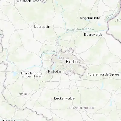 Map showing location of Charlottenburg-Nord (52.530480, 13.293710)