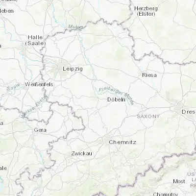 Map showing location of Colditz (51.128210, 12.802950)