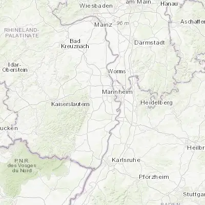 Map showing location of Dannstadt-Schauernheim (49.440280, 8.308610)