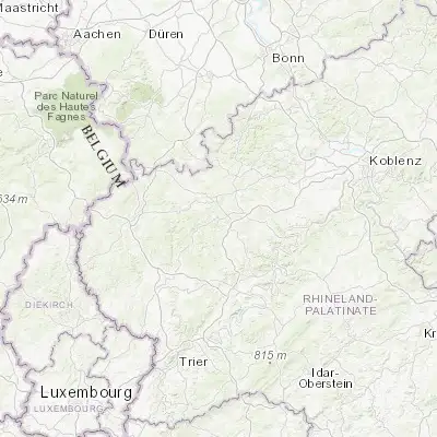 Map showing location of Daun (50.197160, 6.829420)