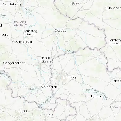 Map showing location of Delitzsch (51.525460, 12.342840)