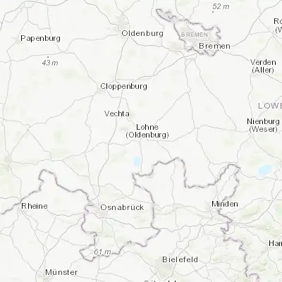 Map showing location of Diepholz (52.607830, 8.370050)