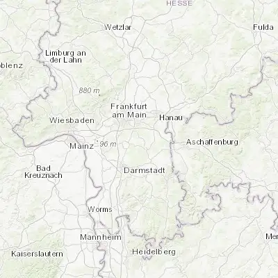 Map showing location of Dietzenbach (50.009760, 8.777830)