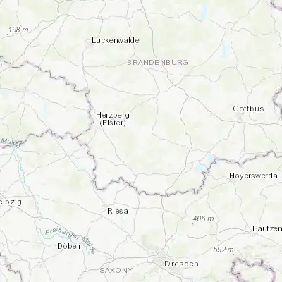 Map showing location of Doberlug-Kirchhain (51.625780, 13.562320)