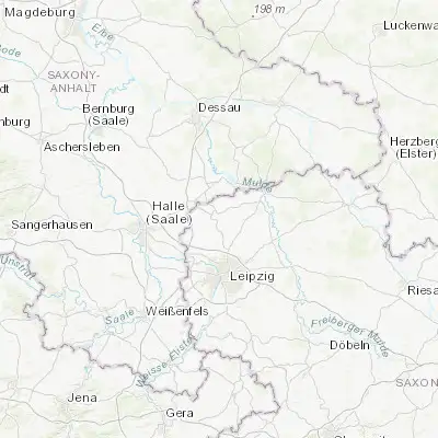 Map showing location of Döbernitz (51.512410, 12.347530)