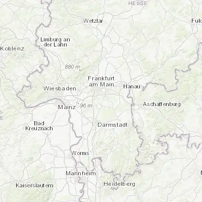 Map showing location of Dreieich (50.019970, 8.696110)