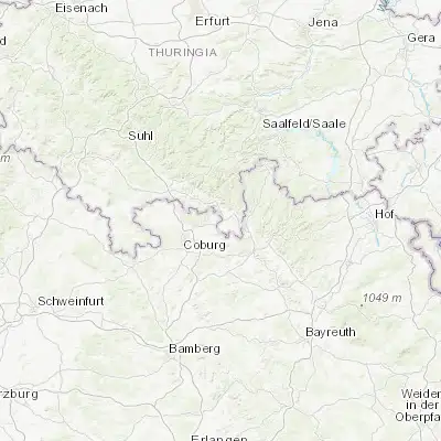 Map showing location of Ebersdorf (50.328980, 11.152660)