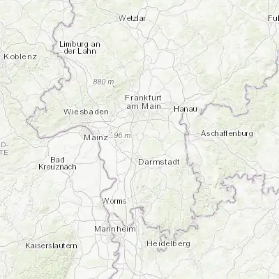 Map showing location of Egelsbach (49.967920, 8.663410)