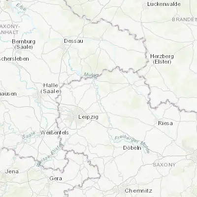 Map showing location of Eilenburg (51.459840, 12.633380)