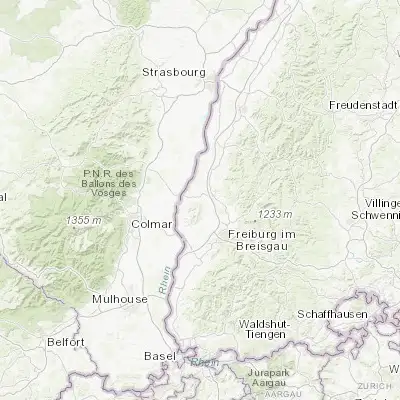 Map showing location of Endingen (48.142210, 7.700490)