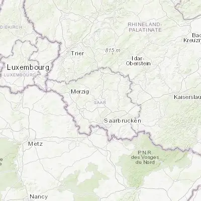 Map showing location of Eppelborn (49.400000, 6.966670)