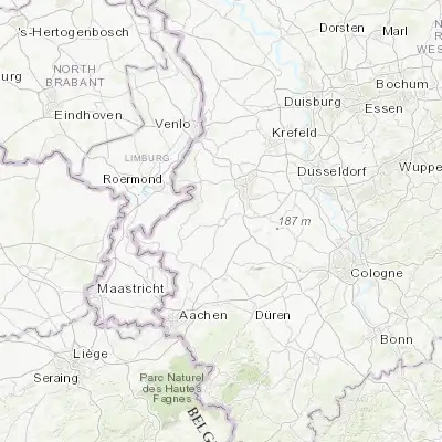 Map showing location of Erkelenz (51.079470, 6.315310)