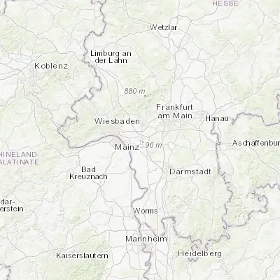 Map showing location of Flörsheim (50.013110, 8.427790)
