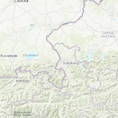 Map showing location of Freilassing (47.840850, 12.981140)