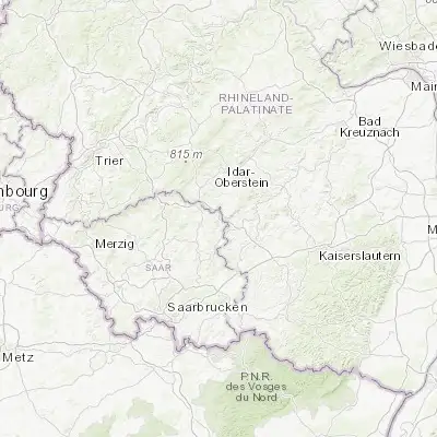 Map showing location of Freisen (49.550000, 7.250000)