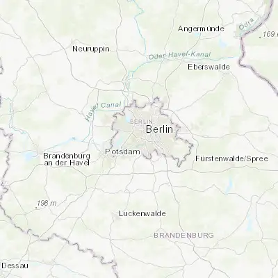 Map showing location of Friedenau (52.471330, 13.328130)