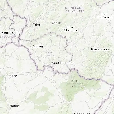 Map showing location of Friedrichsthal (49.327860, 7.096220)