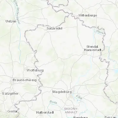 Map showing location of Gardelegen (52.525200, 11.395230)