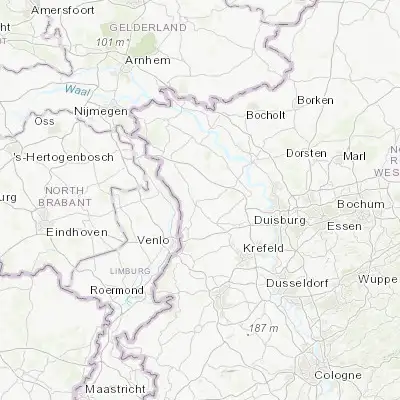 Map showing location of Geldern (51.519080, 6.323630)